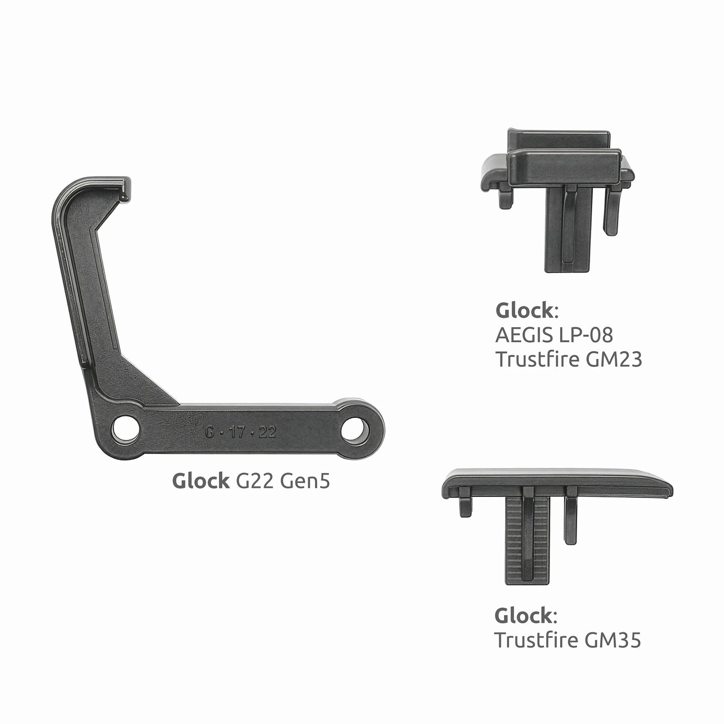 Coldre BLACK OPS G22 Gen5 Bélica - Coxa
