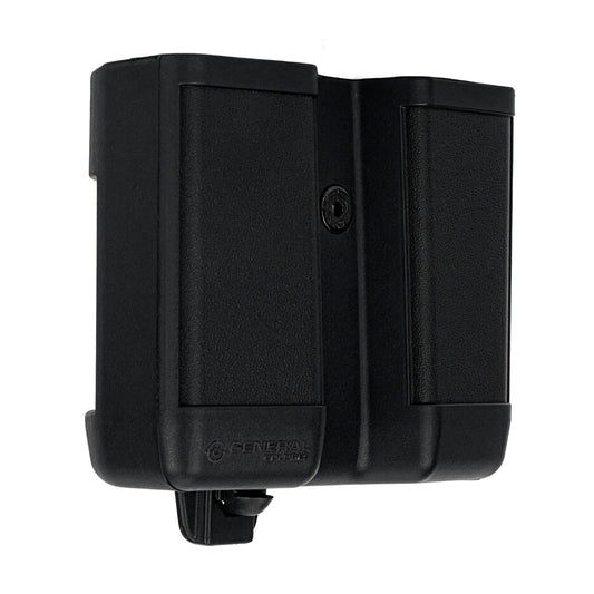 Porta Carregador Duplo CLIP General Coldres - Preto
